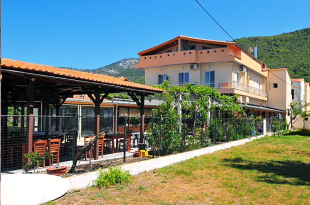 Skala Rachoni  Sikoudis Gorgona Beach מראה חיצוני תמונה